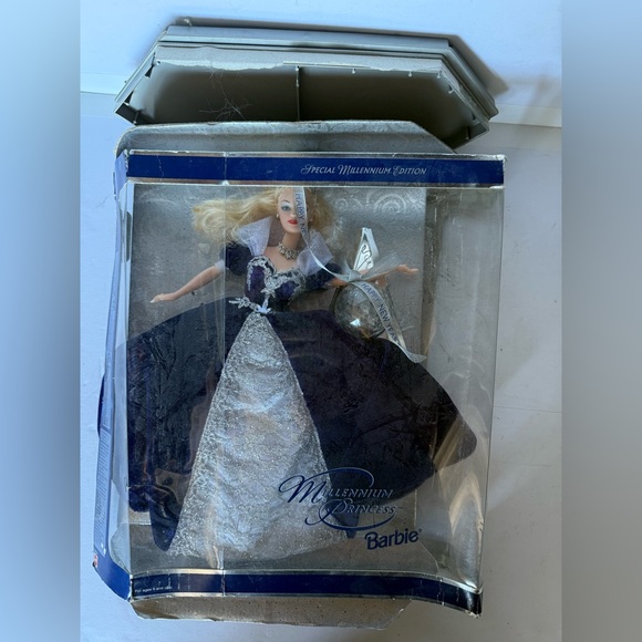 Barbie Midnight Princess in Navy and Silver - Picture 1 of 8